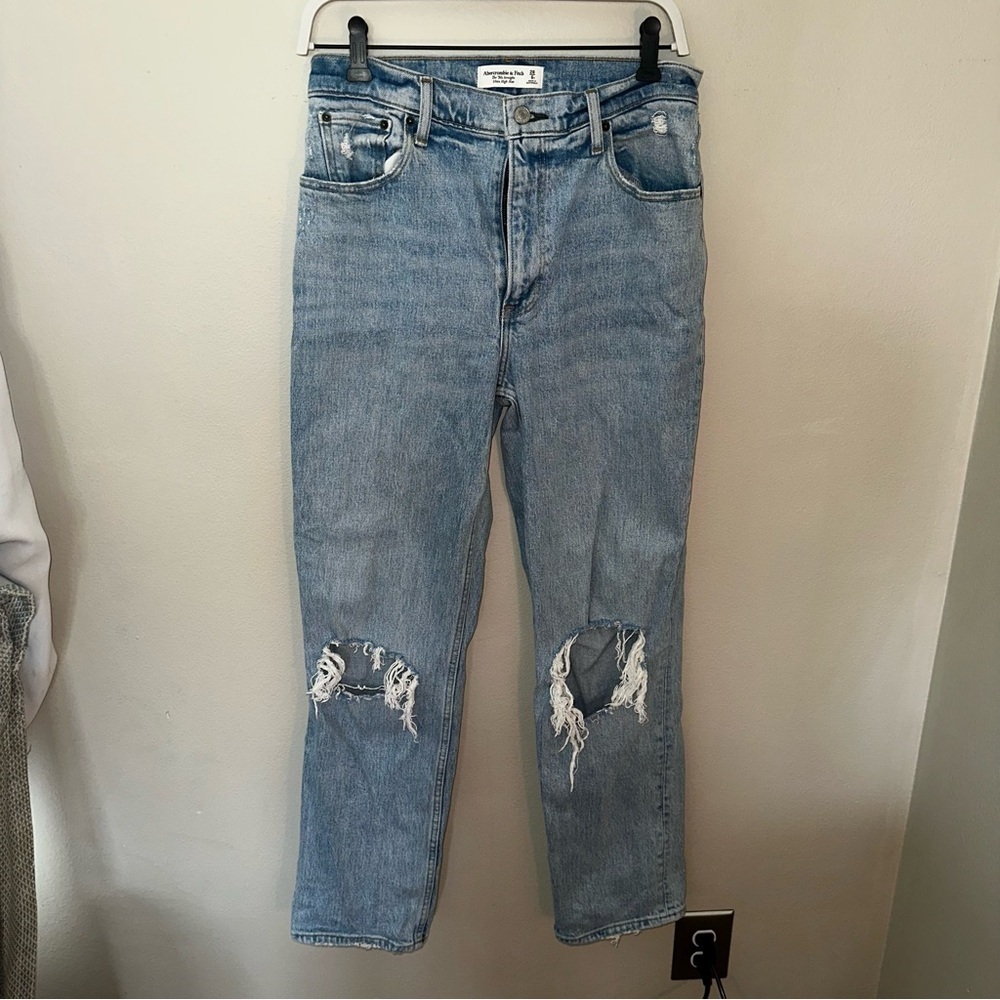 Abercrombie and fitch high rise 90s jeans sz 6